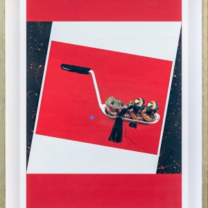 8.) „Speisekugeln mit Zierschleife 1966“, original autorisiertes Werk Christian Ludwig Attersee